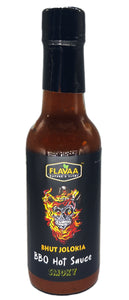 FLAVAA Bhut Jolokia Chilli Smoky BBQ Hot Sauce 160 g| Ghost Pepper BBQ Hot Sauce| Smoky BBQ Sauce