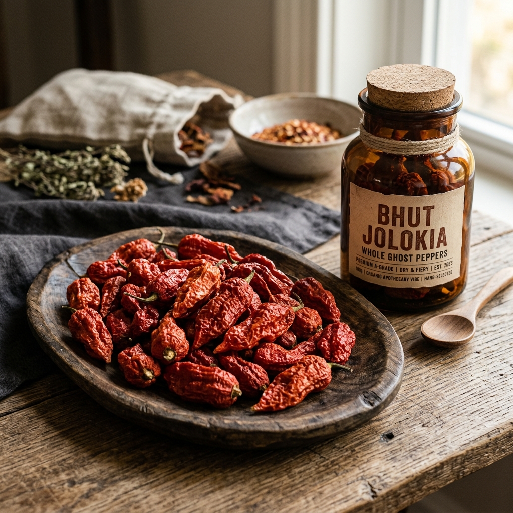 Flavaa Whole Bhut Jolokia